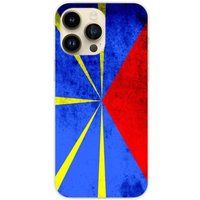 Apple iPhone 15 Pro Max Reunion Flag Siliconen hoesje