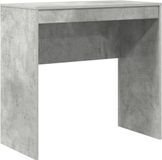 vidaXL Bureau Beton Grijs 80 x 40 x 76 cm