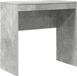 vidaXL Bureau Beton Grijs 80 x 40 x 76 cm