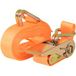 Icecat Sangle d'arrimage 10 Pcs 0,4 Tonne 6 m x 25 mm Orange