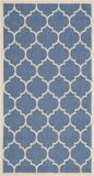 Safavieh Vloerkleed Monaco Blauw Stof Rechthoek Klassiek 79 x 150 cm