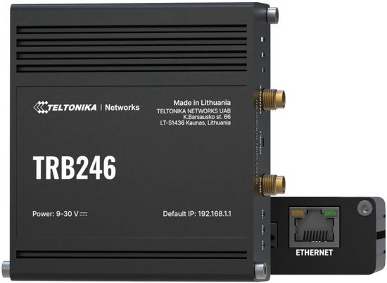 Teltonika TRB246 - Router - 4G+ - Industrieel - Gateway - Simkaart