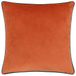 Paoletti Meridian 55x55 Poly CUSH Tea, Tiger Oranje/Teal Blauw, 55x55cm