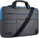 Sacoche d'ordinateur portable sans marque Polyester Gris 10 pouces