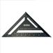 Spear & Jackson Matzwarte Meetdriehoek 180mm