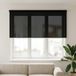 Maison Exclusive - Store extérieur, bloque 90 % des rayons UV, couleur noire, 140 x 140 cm, fabriqué en HDPE