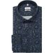 Seidensticker Chemise Coupe Droite Bleu Gris, Imprimé