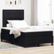 Maison Exclusive - Lit boxspring avec tête de lit, noir, 120 x 190 cm, rembourré