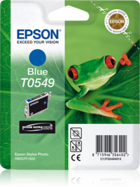 Epson T0549 Blue Ink Cartridge - Ultra Chrome Hi-Gloss