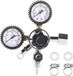 CO2 Regulator bière soda keg soupape de surpression brassage maison ligne de gaz raccord W21.8 prise UE détendeur dioxyde de carbone