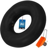 KOTARBAU® Binnenband Kruiwagen, Gummi, 3.00-4, Zwart, met Haakse Ventiel, ⌀ 22 cm