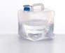 Kit réservoir d'eau – 10 litres – pour camping – sans BPA, transparent / bleu