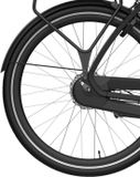 Cortina Spatbord achter E-Tide FM black matt