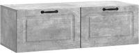 vidaXL Wandmontage TV-kast Betongrijs 98 x 41 x 30 cm Bewerkt hout
