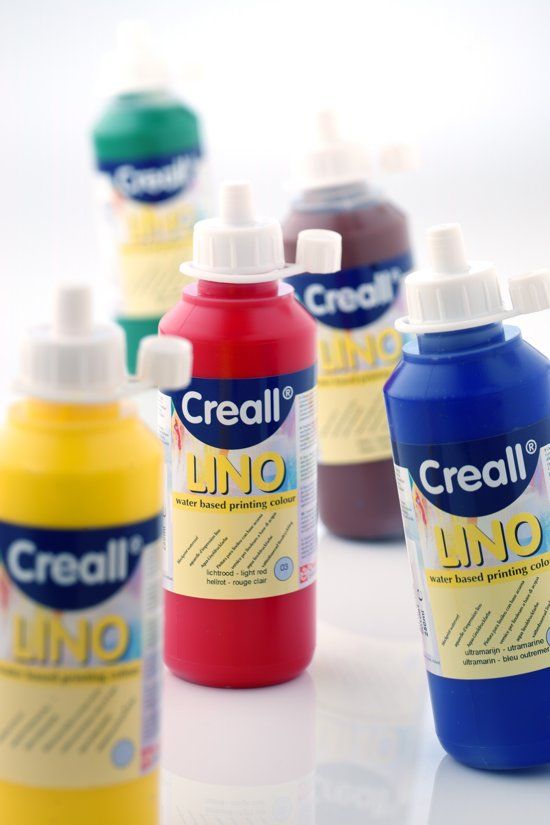 Creall Linoverf WIT 250ml in flacon - 8714181370105