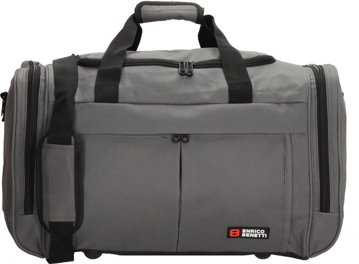 Enrico Benetti Amsterdam 35318 Reistas/sporttas S - Grijs - Polyester