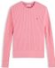 Tommy Hilfiger Pull en maille pour femme Coton Manches longues Court L