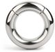 Mr.Steel Click Klak DoNut C-Ring 40mm Zilver Roestvrij staal