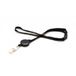 Sogedex Lanyard plat satiné 10 mm avec clip badge - set de 100