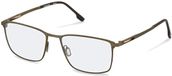 Rodenstock R7151 Brilmonturen Mannen Vierkant Metaal Bruin, donkerbruin