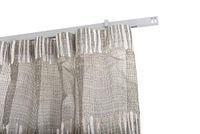 InCasa gordijnpaal: 32 x 12 mm, Lengte 140 cm, Satijn Aluminium