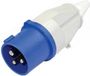 Walther Werke 230306 CEE-stekker 32 A 3-polig 230 V Blauw