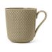 Lyngby Porcelaen Rhombe Earth Mug With Handle-39 cl-tasse