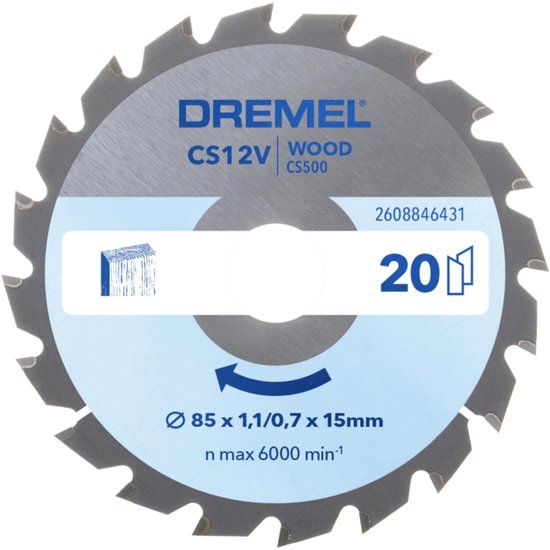 Dremel Blueprint Zaagblad voor hout (CS500)