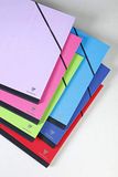 Clairefontaine 144601C Gekleurde Tekenmap met elastieksluiting 26x33cm assortiment