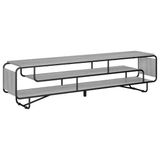 vidaXL TV-standaard 180 x 36 x 45 cm Grijs Sonoma Bewerkt hout