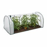 Merkloos / Sans marque Relaxdays Kweekkas - 80 x 200 x 100 cm - met rits