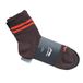 LI-NING Chaussettes mi-hautes (lot de 3) Blanc lait/Noir/Marron coquillage de noix de coco L