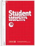 Brunnen Student 1067942 Notitieblok/collegeblok (A4, geruit, 70 g/m², 80 vellen)
