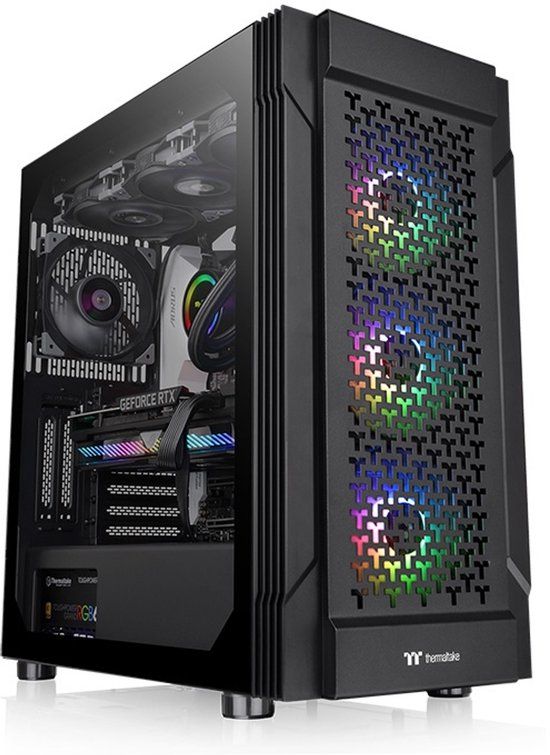 Thermaltake Versa T27 TG ARGB Midi Tower Zwart