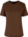 Build your Brand Ladies Everyday Tee BY211 - Chocolate Brown - XXL