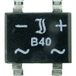 TRU COMPONENTS TC-B500S-SLIM Bruggelijkrichter SO-4-SLIM 1000 V 1 A Eenfasig