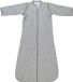 Lodger Slaapzak met lange mouwen - grijs - 98cm - voor in autostoel - Winter