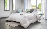Blanrêve Dekbed Aerelle Blue – ultrazacht – pluizig en comfortabel – voor tweepersoonsbed – milieuvriendelijk – de comfortvezel die goed doet aan de oceanen – gemaakt in Frankrijk – 260 x 240 cm