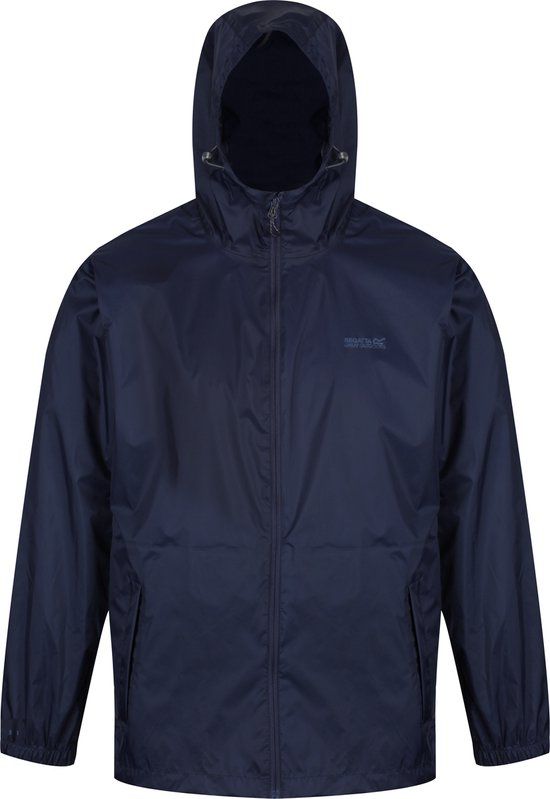 Regatta Pack-It II Regenjas - Mannen - blauw - Maat L