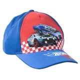 Hot Wheels Verstelbare pet voor jongens en meisjes, Hot Wheels pet met gebogen klep voor zomer, park en strand