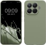 kwmobile telefoonhoesje geschikt voor Xiaomi 15T Pro - Hoesje voor smartphone - Precisie camera uitsnede - In grijsgroen