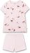 Sanetta Pyjamaset Dierenprint Roze Katoen 128