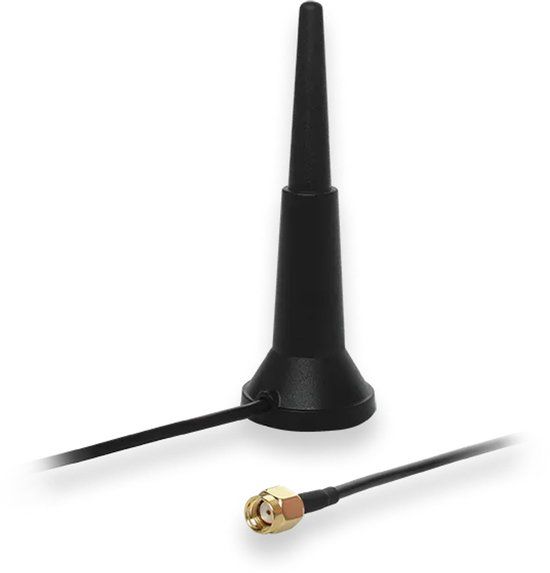 Teltonika PR1KRD30, 3 dBi, 2.4-2.5/5.1-5.95 GHz, 50 Ohm, RP-SMA, Mannelijk, Verticale polarisatie