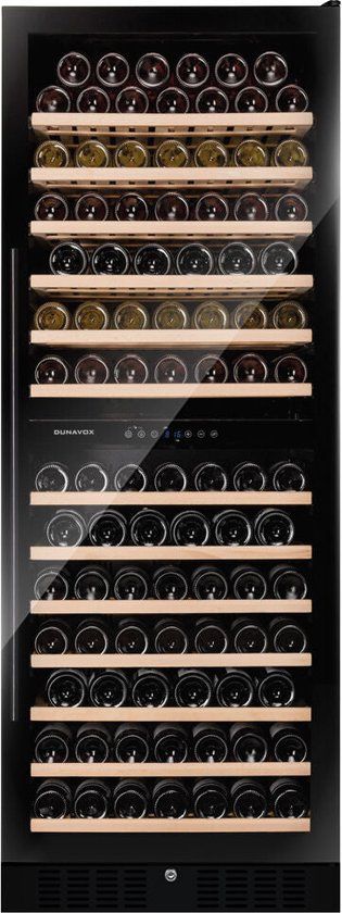 Dunavox Grande-108 Wijnkoelkast | DX-108.330DMB | Mat Zwart