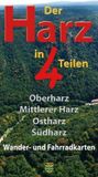 Der Schmidt-Buch-Verlag Der Harz in 4 Teilen. Kartenset 1 : 30 000