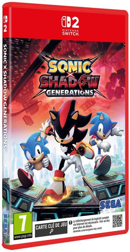 Sega Sonic X Shadow Generations Nintendo Switch
