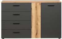 Trendteam Commode Esteban Antraciet BHT 139 x 86 x 38 cm