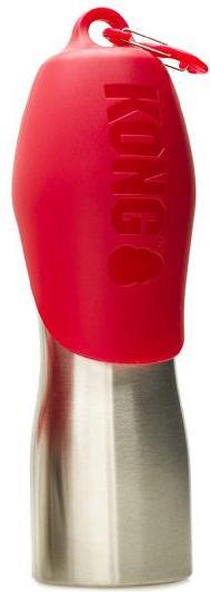 Kong H2O Drinkfles RVS Rood - 740 ml