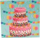 ITZ Netherlands Diamond painting Crystal Art Carte gâteau 18x18cm