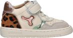 Shoesme sneaker met panterprint en beige kleur